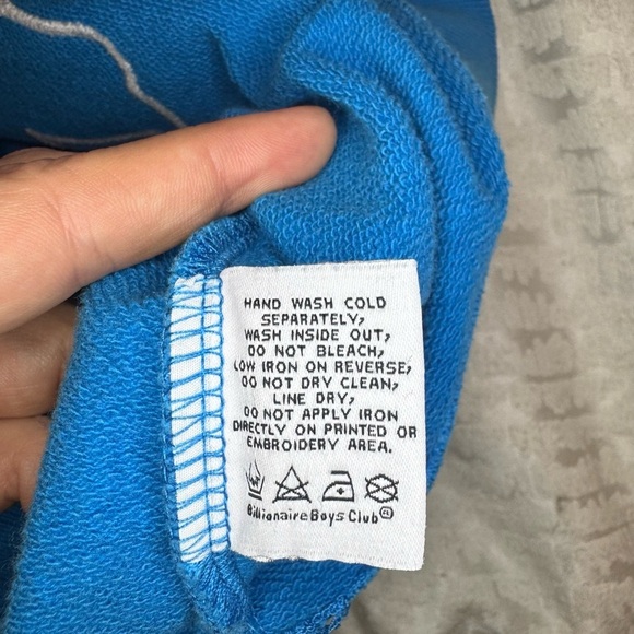 Billionaire Boys Club Blue appliqué sweater t shirt - Picture 5 of 7